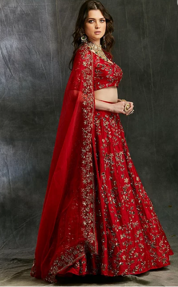 astha narang lehenga