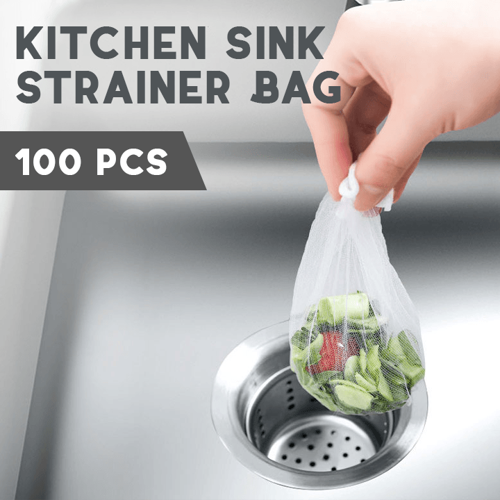 Kitchen Sink Strainer Bag 100 Pcs