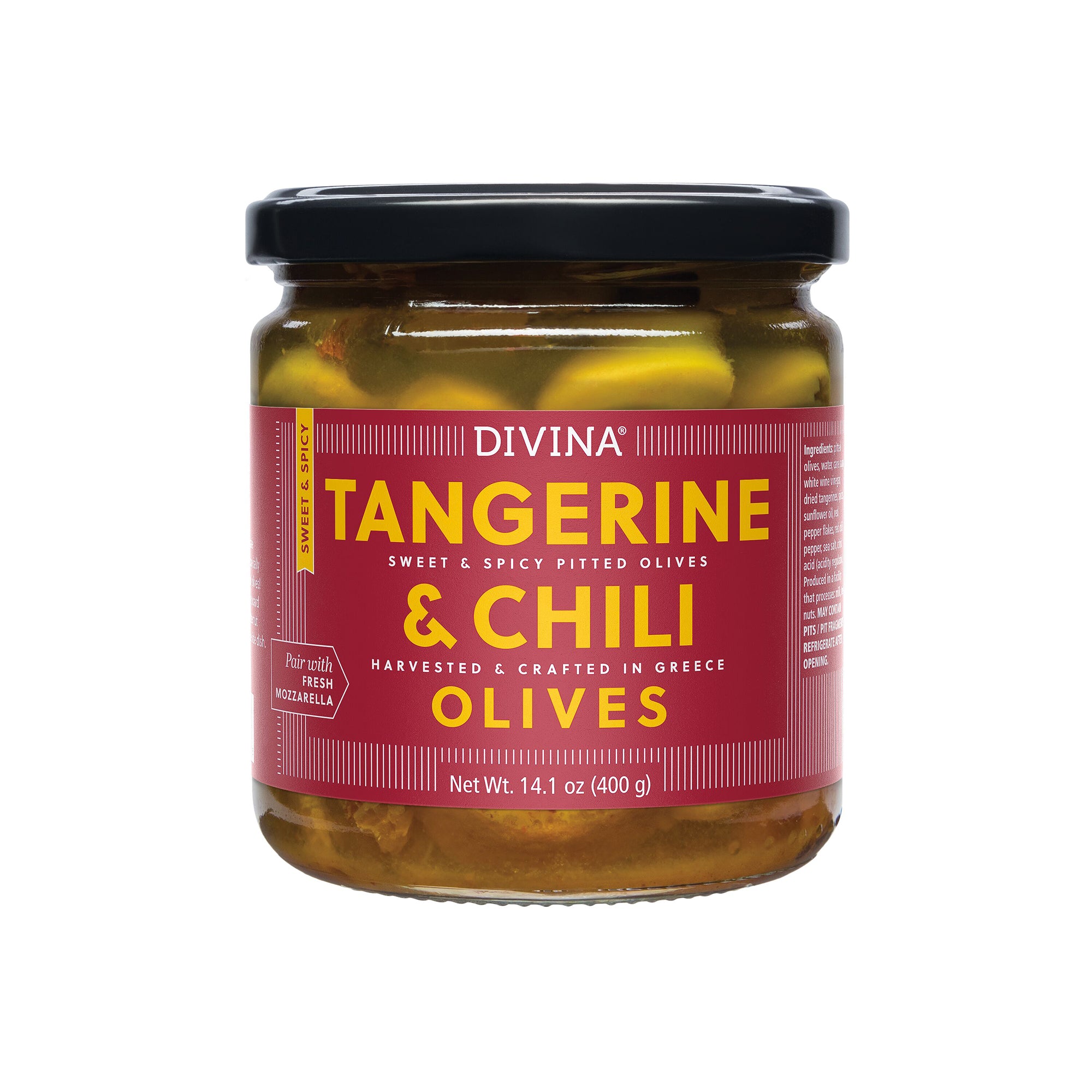 Tangerine and Chili Olives - Divina Market product image