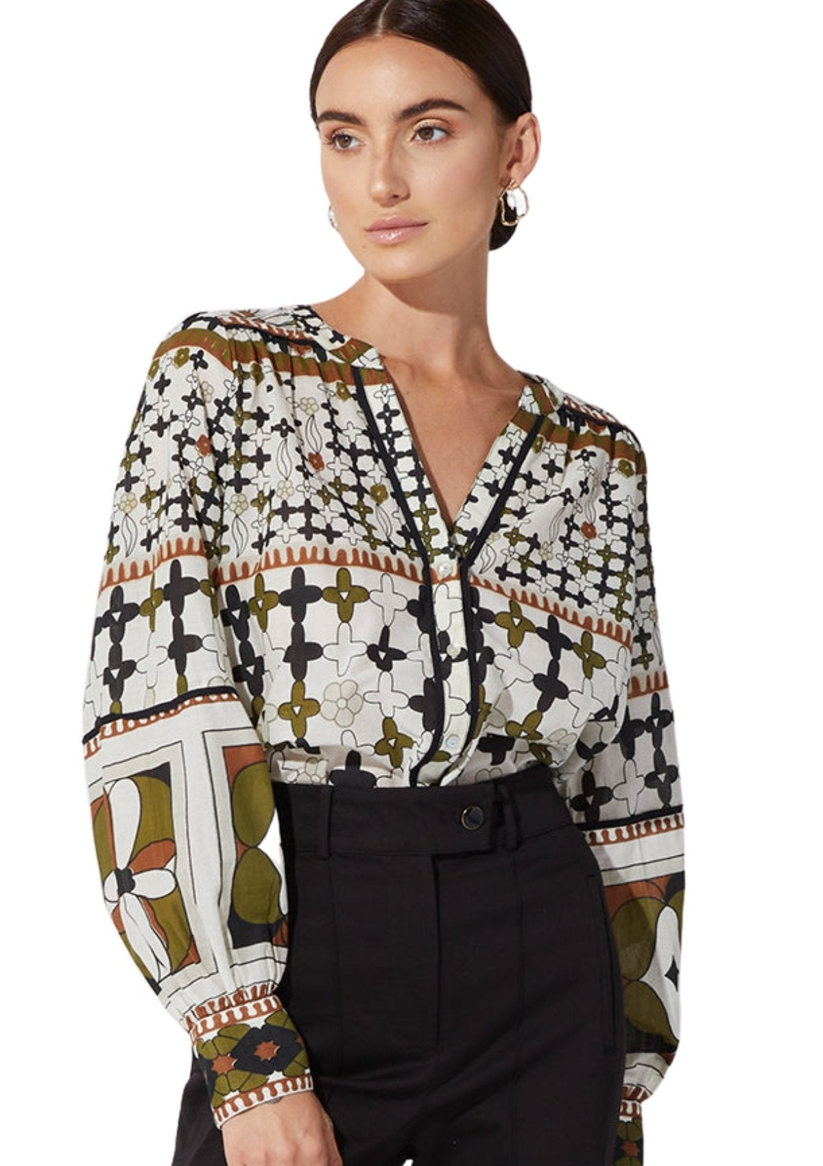 Cleobella Maren Blouse | Art Deco - Georgia Kate – Georgia Kate