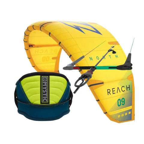 Snowkitepaket: North Reach + bom + sele - KITEBOARDCENTER • KITE & WING BUTIKEN