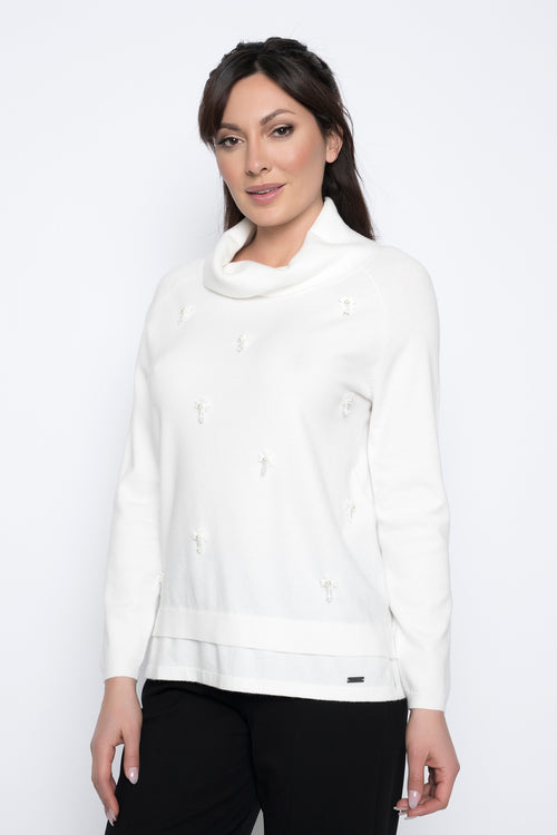 Long Sleeve Turtle Neck Top, Picadilly Canada
