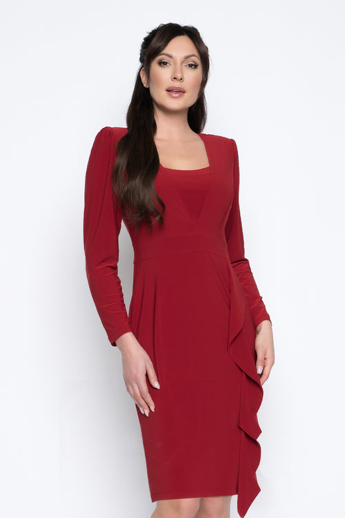 Maxi Dress with High Side Slit, Picadilly Canada