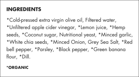 List of Mother Raw Ingredients in Ranch