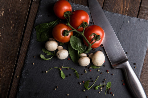 tomatoes and mushrooms