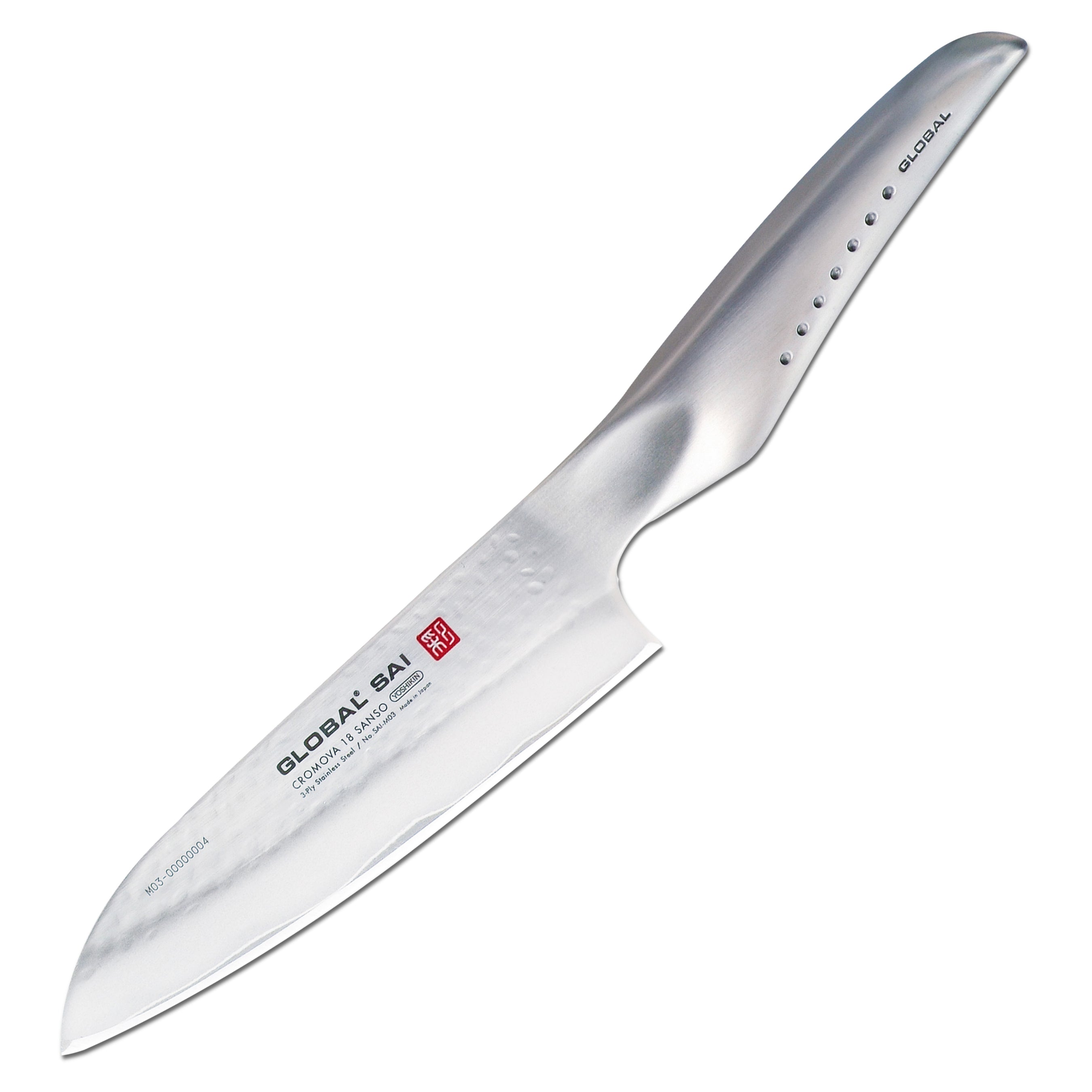 Global Sai Series 13.5cm Santoku Knife SAI-M03 – KnivesUK