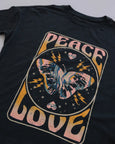 Tiny Whales - Peace & Love Over-Sized Child T-Shirt