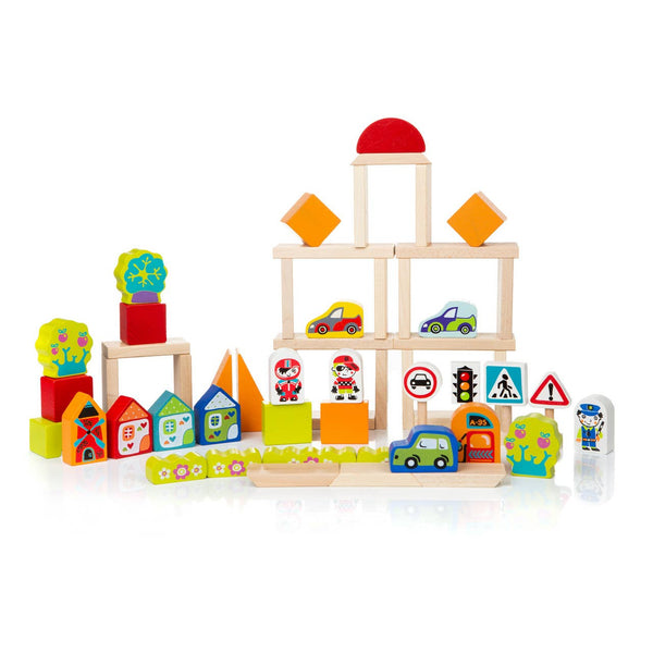 Cubika - Primary Wooden Constructor City