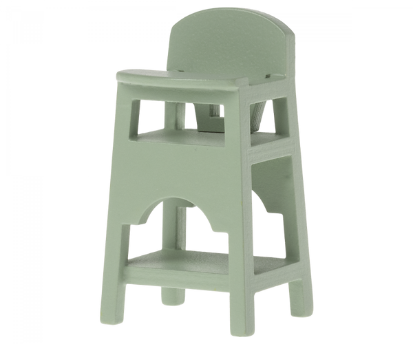 Maileg - High Chair - Mouse - Mint