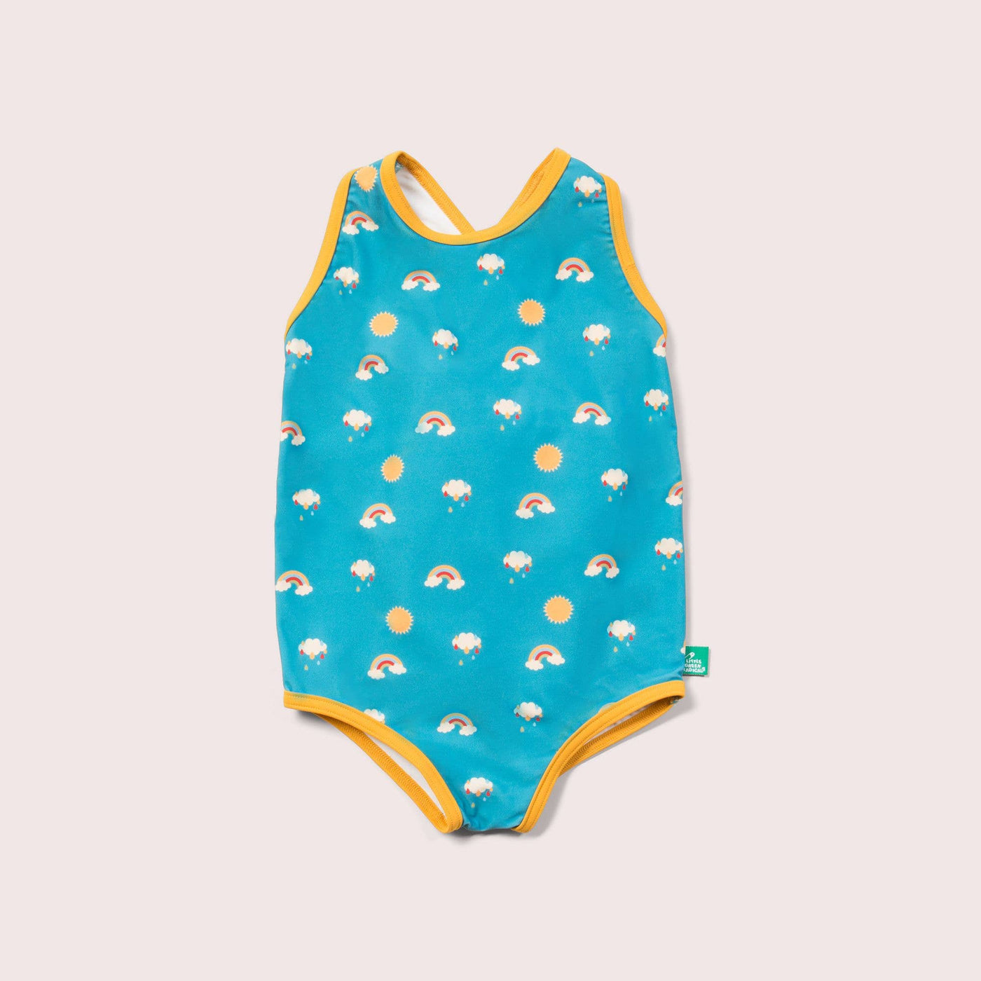 Little Green Radicals - Sunny Days Recycled One Piece Swimsuit - kennethodaniel