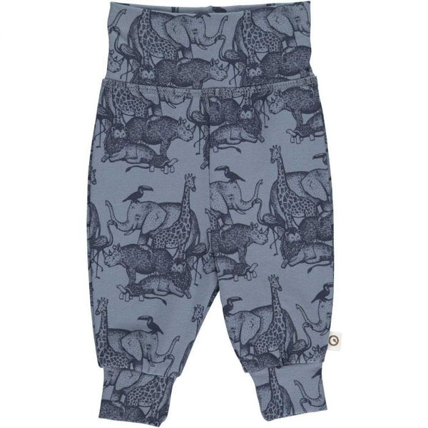 Musli - Mini Me Pants in Dusty Blue Safari - kennethodaniel