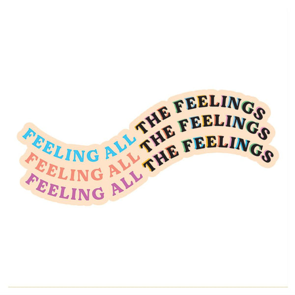 Pipsticks - Feeling all the Feelings - Sticker - kennethodaniel