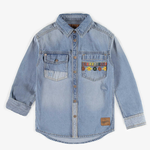 Souris Mini - Relax Fit Denim Shirt