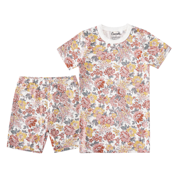 Coccoli - Multi Floral Short Sleeve Pajama Set