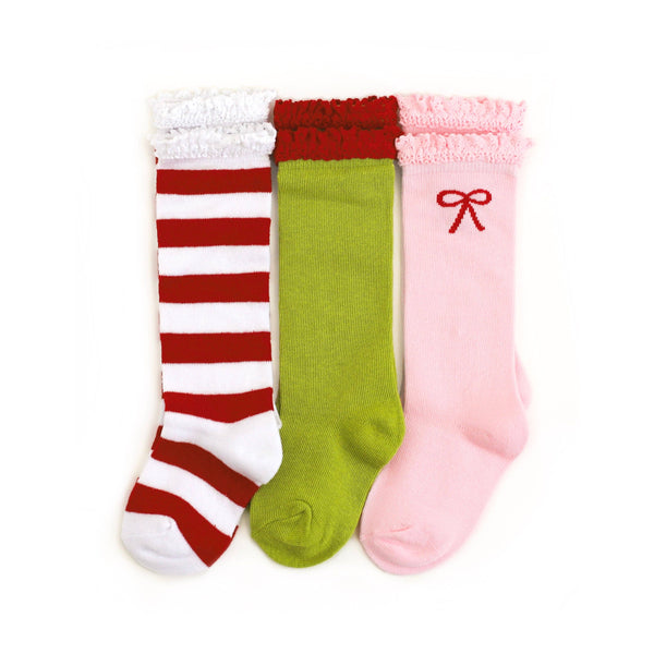 Little Stocking Co. - Cindy Lou Knee High 3-Pack - kennethodaniel