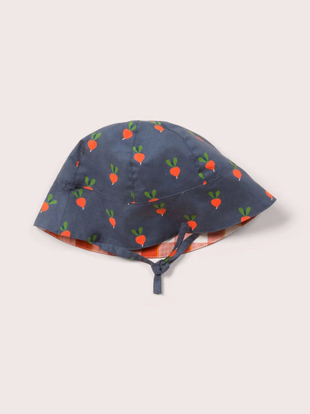 Little Green Radicals - Radical Radish Reversible Sunhat