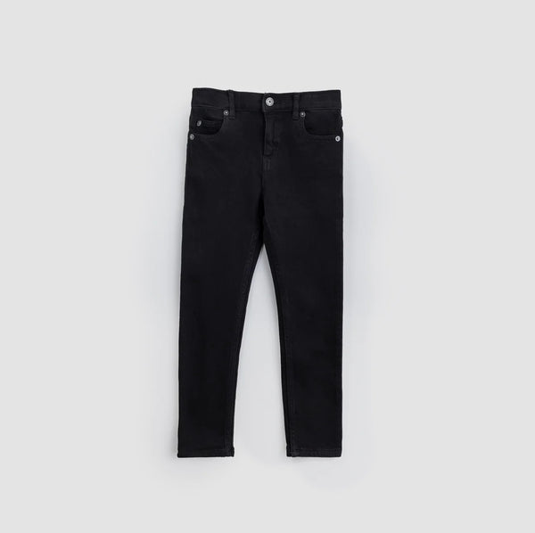 Miles the Label - Faded Black Eco-Stretch Jeans - kennethodaniel