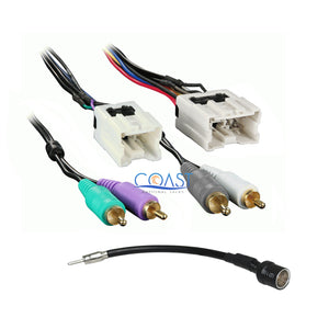 Bose Amp Stereo Wiring Harness Antenna Combo For 1995 09 Nissan In Installer Outlet