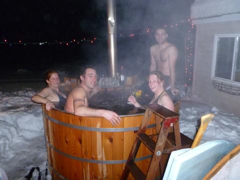 Wood fired hot tub canada