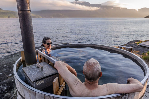 Our aluminum marine-grade liner means your AlumiTubs wood-fired hot tub can be used with saltwater.