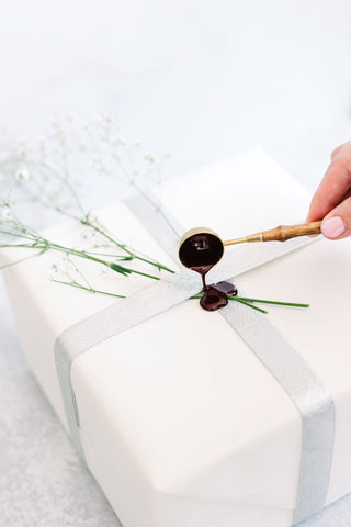 How to Use a Wax Seal in Gift Wrapping | Modern Legacy Paper Company