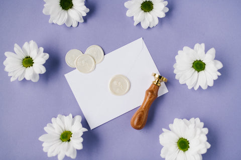 Daisy Wax Seal Stamp | Modern Legacy Paper Company