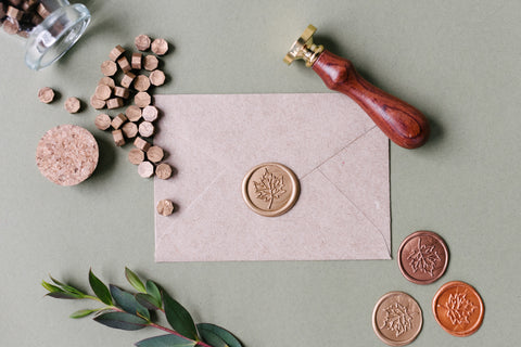 Maple Leaf Wax Seal Stamp Kit | Modern Legacy Paper Company