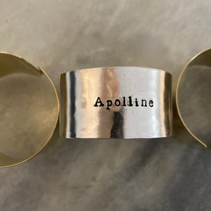 Collection oups - aluminium - Les imparfaits - Apolline