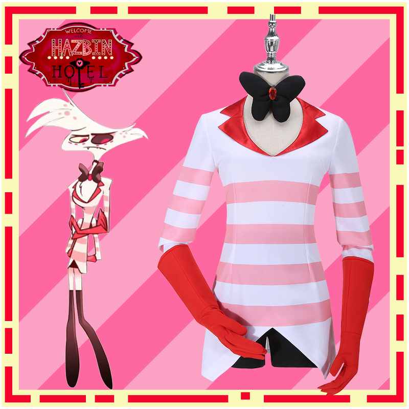 Cosplayflying - Buy Anime Hazbin Hotel Angeldust Cosplay Costume for ...