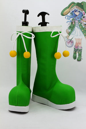 Sekirei Mitsuha Black Cosplay Shoes Boots