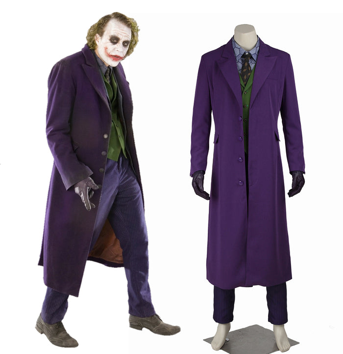Cosplayflying - Buy DC Batman: The Dark Knight Joker Cosplay Costume ...