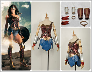 Dc Comics Women's Cosplay Active Workout Outfits - Wonder Woman