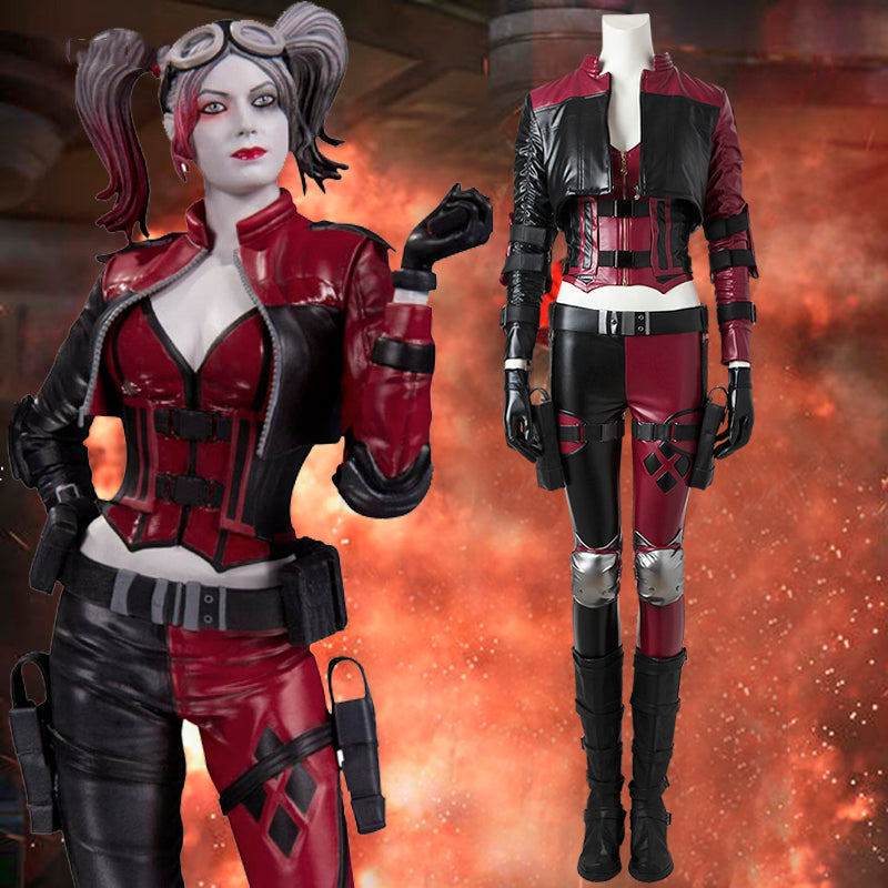 Cosplayflying - Buy DC Comics Injustice 2 Harley Quinn Cosplay Costume  Version B for Halloween Carnival