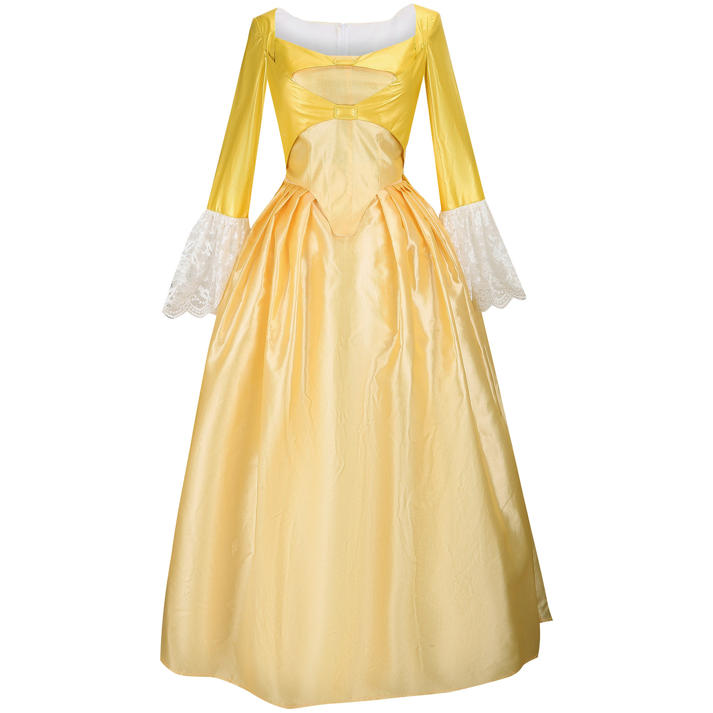 Cosplayflying - Buy Hamilton Musical Peggy Light Yellow Stage Dress ...