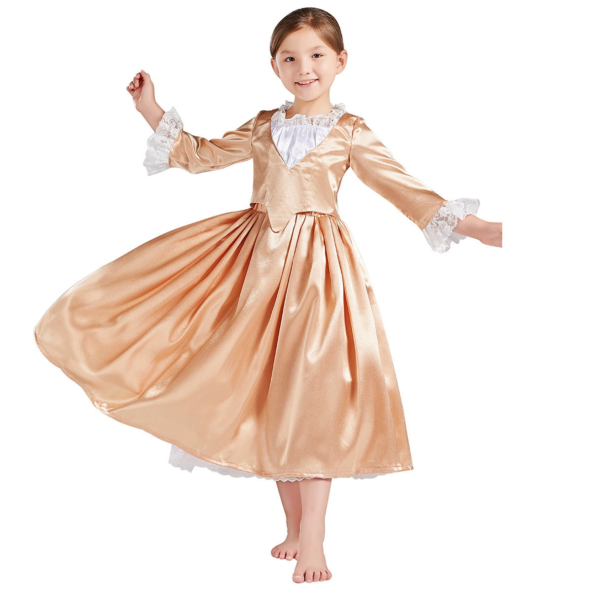 Cosplayflying - Buy Kids Version Hamilton Musical Angelica Stage Dress ...