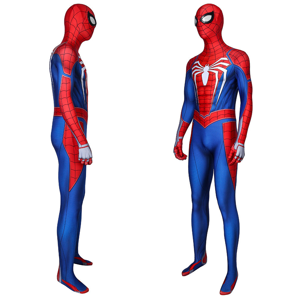 Cosplayflying - Buy Marvel Spiderman PS4 Avengers Peter Parker Jumpsuit  Cosplay Costume for Carnival Halloween Simple Version