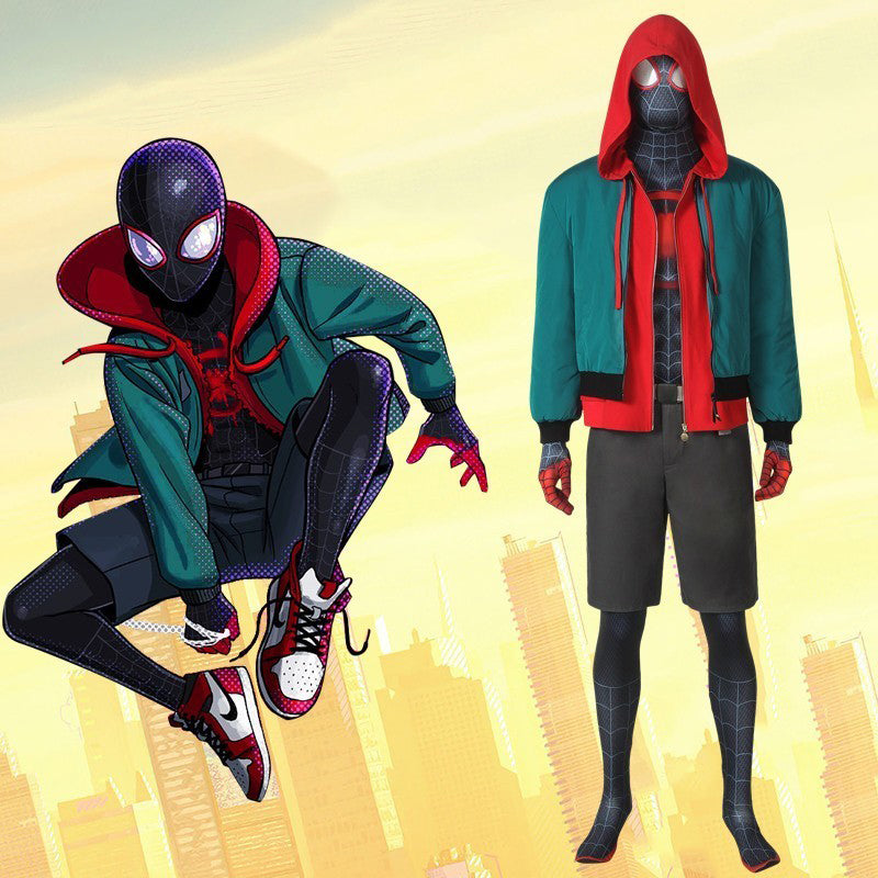 Spider-Man: Across The Spider-Verse Cosplay Costume Outfits Party Miles  Morales