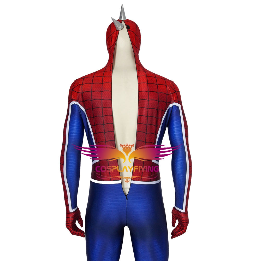 Cosplayflying - Buy Marvel Spider-Man ps4 Spider-Punk Suit Jumpsuit ...