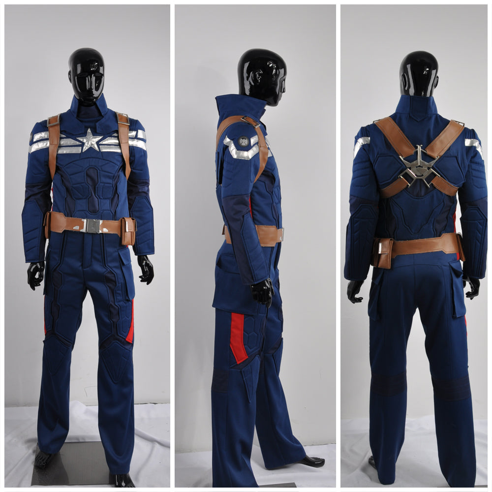 Cosplayflying - Buy The Winter Soldier Steve Rogers Cosplay Costumes ...