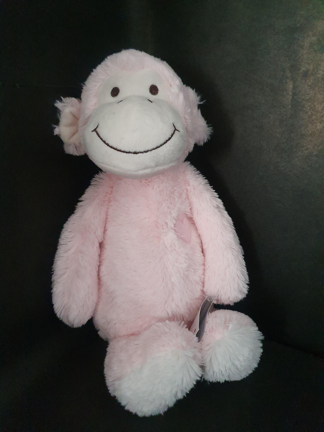 pink monkey teddy