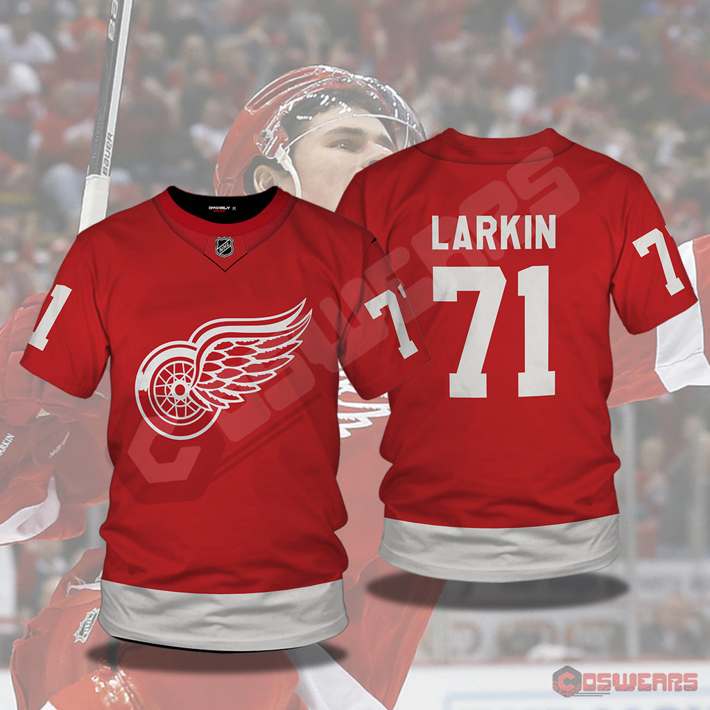 dylan larkin t shirt jersey