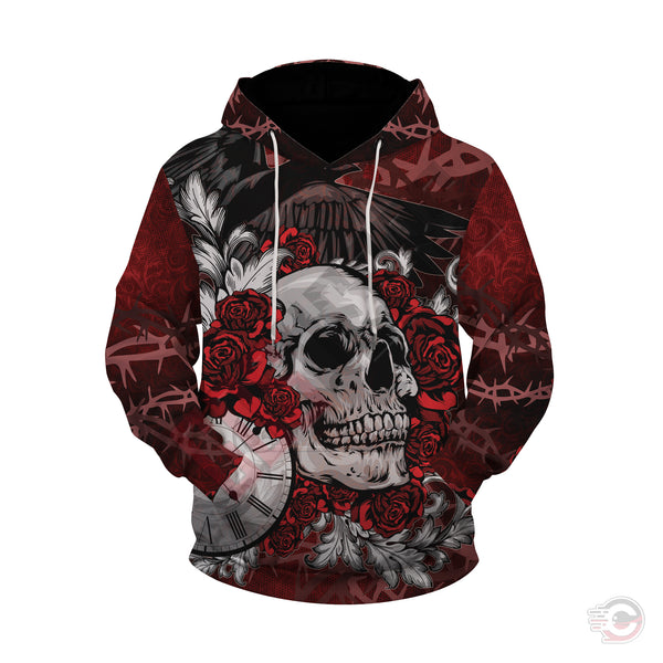 Original Designs : Skulls n' Roses Pullover Hoodie