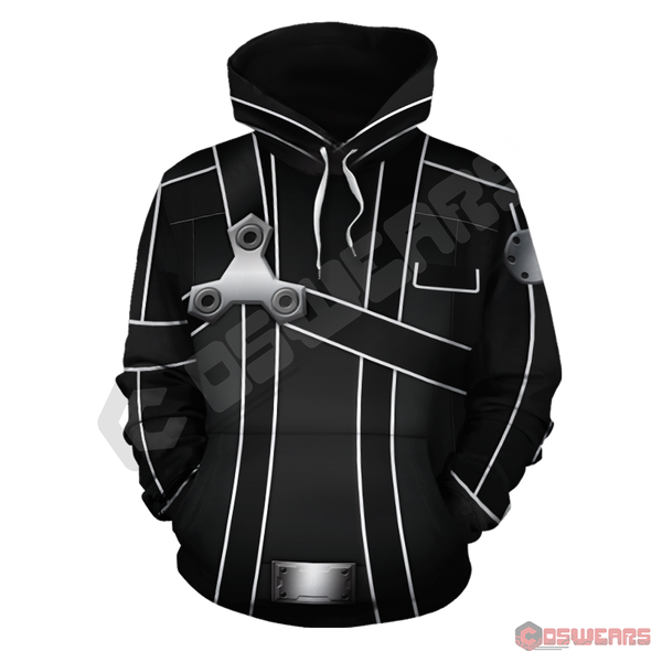 Download Sword Art Online: Kirito Inspired Pullover Hoodie ...