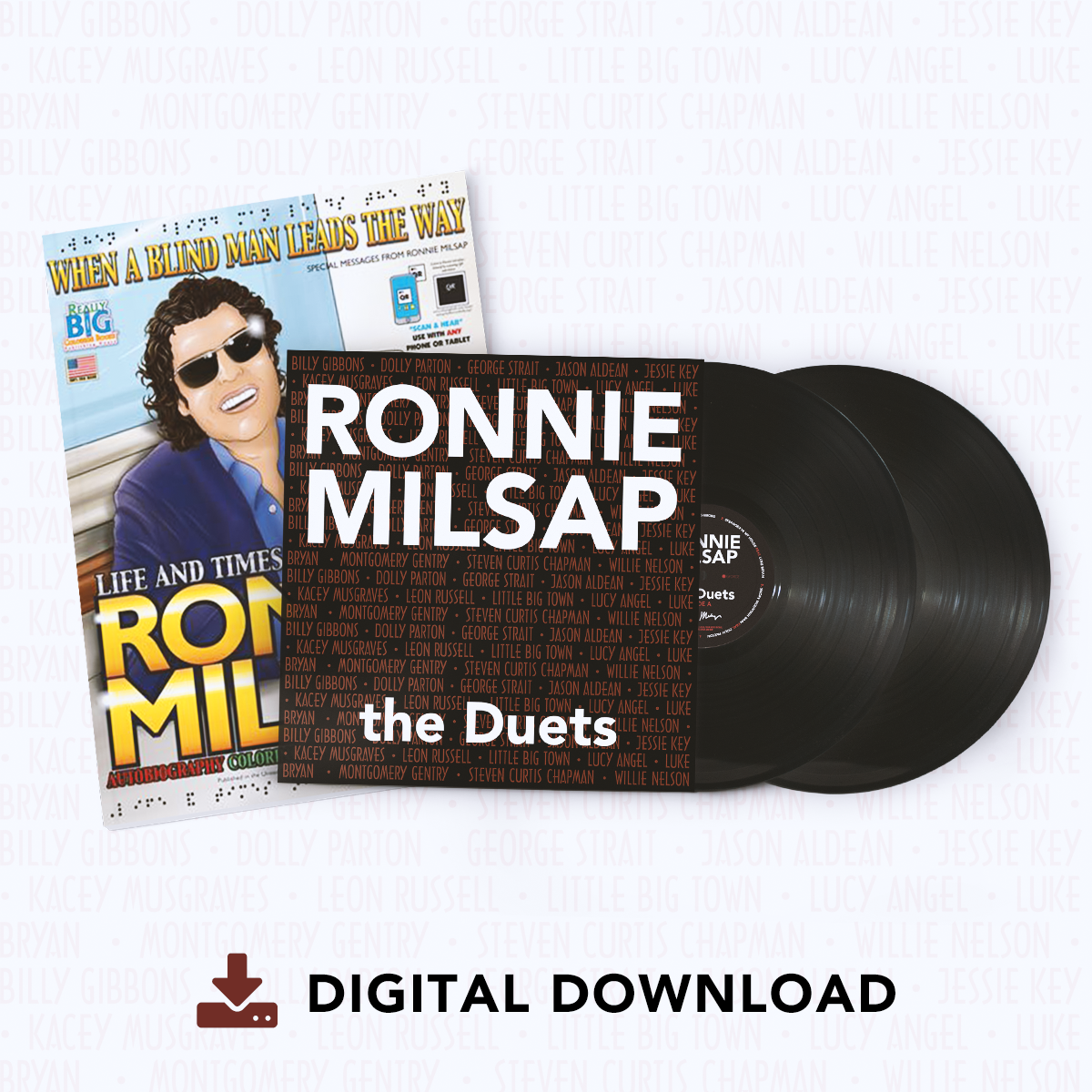 Download Braille Coloring Book Bundle (Choose CD or Vinyl) - Ronnie ...