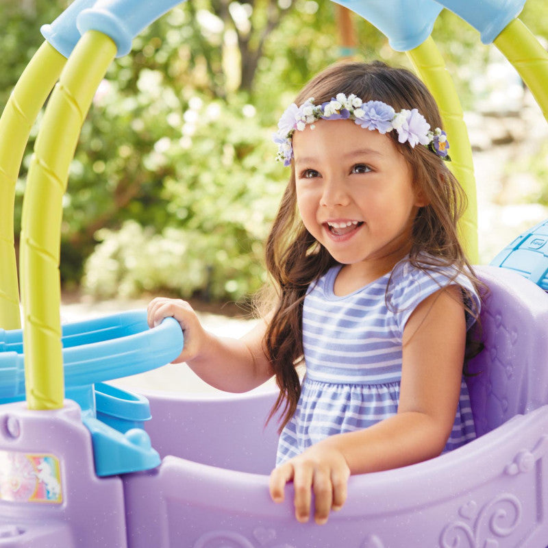 magical unicorn carriage little tikes