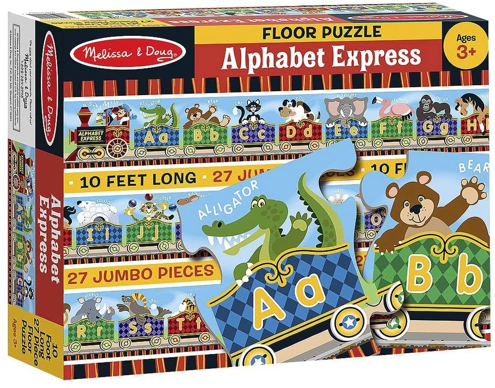 melissa and doug alphabet train