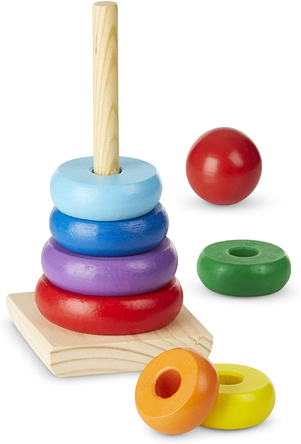 melissa & doug rainbow stacker