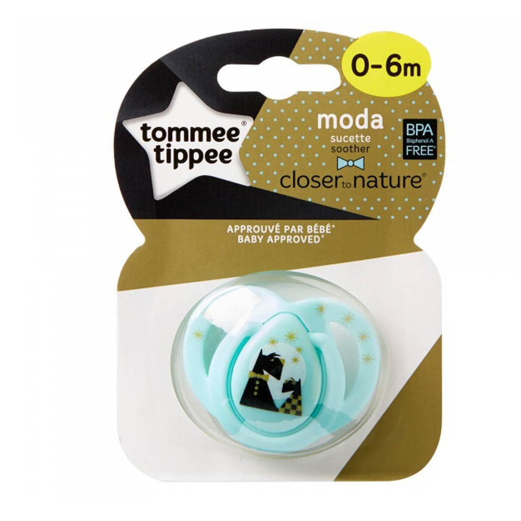 Tippee Closer To Nature Moda Soother, 0-6 months | Blue Cats – BambiniJO