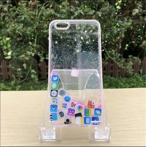 coque iphone xs max paillette liquide