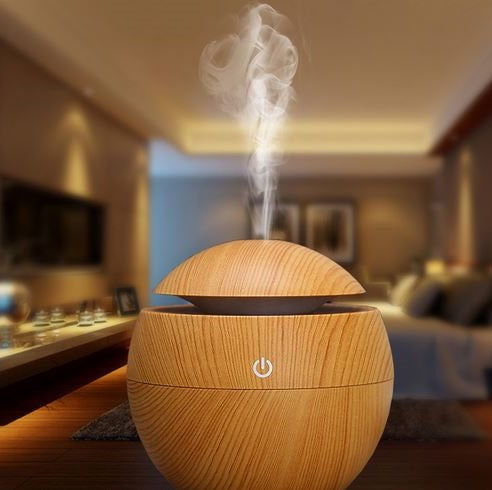 Natural Acacia Wood Aromatherapy Diffuser - Bee Lucia Wellness Co.